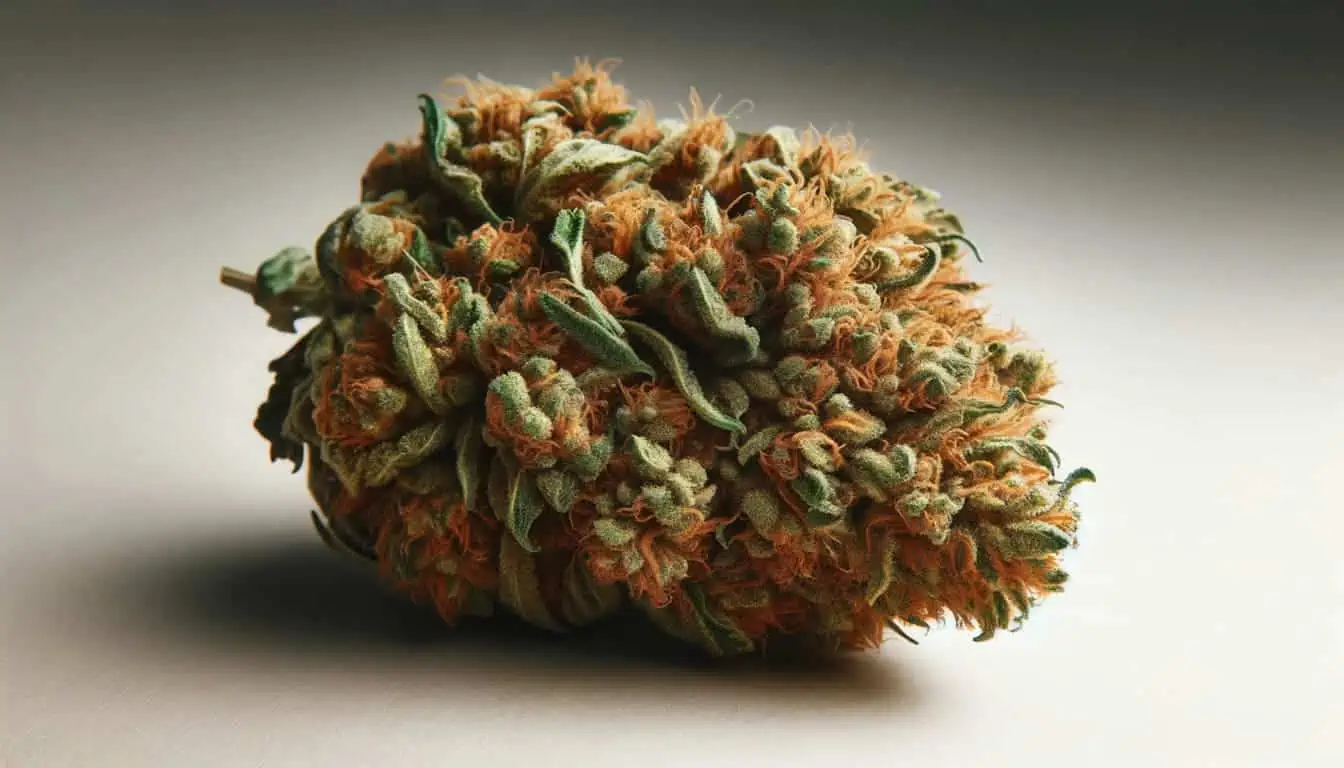 High-quality photo of well-dried cannabis buds showcasing their rich color and trichomes