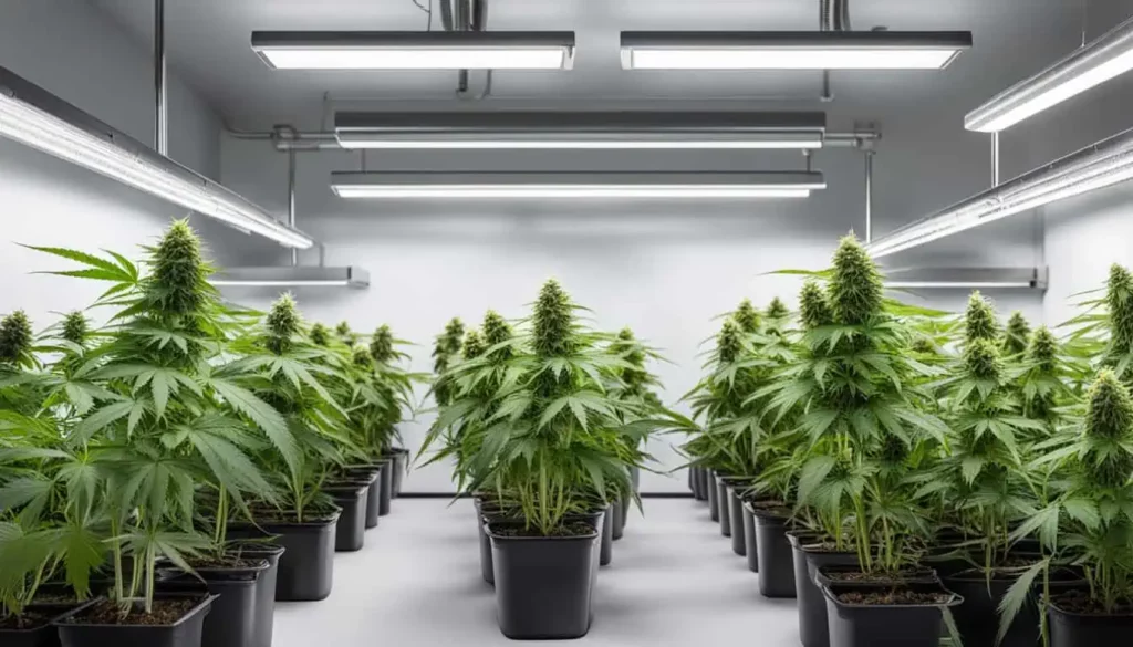 cannabis grow room
